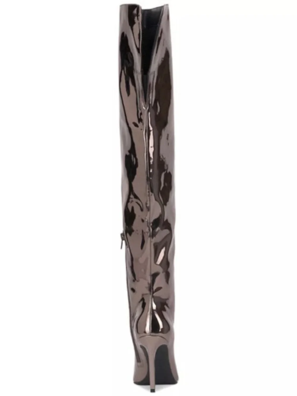 SEDONA Women's Metallic Pointed Toe Over-the-Knee Boots